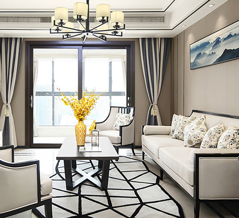 铝合金推拉门（中式）