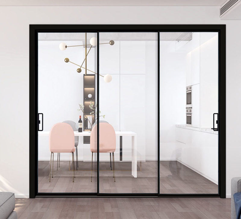 简约双玻推拉门